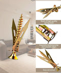 2025 Upgraded Drywall Anchors Kit With Screws, 200 Pcs Self Drilling Sheetrock Anchors, close-up of durable steel design.