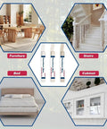 No Sweat Wood Repair Sticks Set Packed With Three Easy White Tones For Lightning Fast Furniture Fixes on various furniture types.