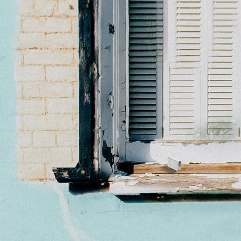 60 Piece Top Shelf Shutter Tilt Rod Repair Staples And Heavy Duty Metal Hardware Kit For Louver Hinge Restoration by a window.