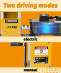Pro Level Automatic Copper Wire Stripping Machine Boasting A Beefy 60W Motor And Six Alloy Dies for electric and manual operation modes.