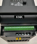 Versatile 380V Vector Frequency Converter VFD for 0.75KW to 7.5KW Three-Phase Motors showing wiring terminals
