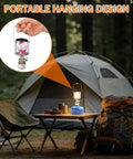 Compact Outdoor Camping Gas Lantern With Lantern Cover Durable Copper And Stainless Steel Body Fits Threaded Flat Gas Tanks