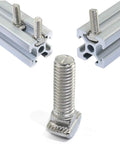 Get These Slick M8 X 16Mm T Slot Drop In Bolts Hammer Head Screws Nickel Plated Steel Kit For 4040 Aluminum Extrusion Profiles with aluminum extrusion profiles.