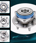 Close-up of Front Wheel Hub And Bearing Assembly 513121M With ABS 5 Lug for Cadillac Eldorado Seville DeVille DTS 1997-2011