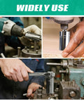 Three Piece Universal Socket Wrench Set With Ratchet And Drill Adapters Retractable One Quarter Inch To Three Quarter Inch used in workshop