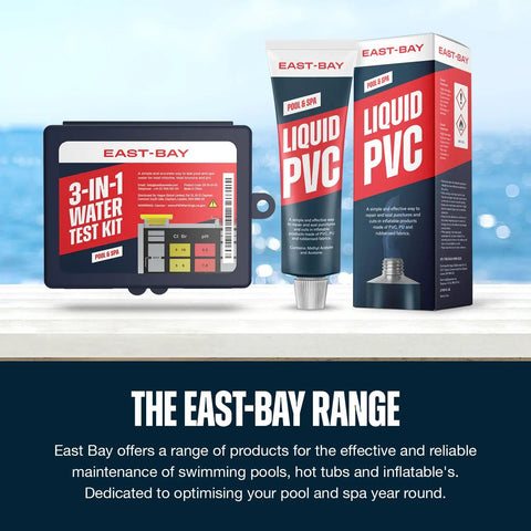 Keep Your Backyard Pool And Spa Water Crisp With This Solid Two Way Test Kit Checking Free Chlorine And Ph Levels For Up To One Hundred Totally Hassle Free Home Checks. Includes a 3-in-1 test kit and Liquid PVC repair tube.