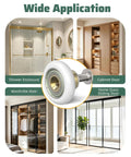 Solid as a Rock Sliding Shower Door Roller Replacement with 19mm Nylon Wheels shown in various applications like showers and cabinets.