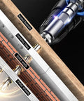 Compact Cordless Drill Driver Powered By A Brushless Workhorse Motor With Bullseye Torque Gears drilling into wood boards, ceramic tiles, brick walls, and metal sheets.