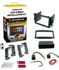 Ultimate Double and Single DIN Car Stereo Installation Kit for 2006 to 2017 Non-Amplified General Motors Rides display