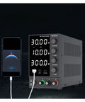 Beefy DC Lab Power Supply Adjustable Bench Source 30V 10A And 60V 5A Switching Regulated Supply With USB Fast Charge Short Circuit Protection Low Ripple Compact High Power Density Easy Voltage Stabilization And Current Limit DPS3010U with phone charging