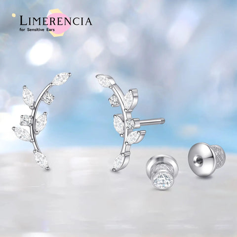Implant Grade Titanium Screw Back Studs For Sensitive Ears Built Tough And Looking Sick With Zero Allergies Making Them A Straight Up Game Changer For Daily Grind, 20G gauge, silver shine.