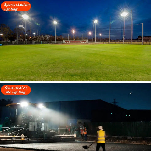 One Hundred Fifty Watt Led Tunnel Light Waterproof Outdoor Flood Lamp Wide Area Illumination heavy-duty lighting for sports and construction.