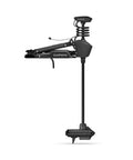 Electric Trolling Motor With 57 Inch Shaft For Bass Boats And Kayaks Featuring Zero Drag System, showing a black brushless model.