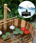 Solar Water Fountain Pump For Bird Bath And Pond Outdoor Garden Pool Backyards 1.5W Solar Powered Fountain With Tubing Auto Start In Direct Sun