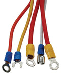 Plug And Play 12V Alternator Conversion Kit For Ford Tractor 55 64 includes colorful wiring with terminals for easy installation.