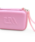 Dope Pink Hard Shell Camera Travel Case Straight Up Built To Shield Your Waterproof Toy Action Cams And Video Recorders While Keeping Loose Mounts Straps And Chargers Packed Tight, featuring a pink EVA exterior.