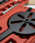 Universal Bearing Extractor Puller Tool Kit Heavy Duty Removal Set With Case For Auto And Machine Repair Gear Hardened Steel Grip Shop Crew Essential Versatile Quality Built Tough Easy Work Fast Perfect For Daily Tasks Jobs Pro Today close-up in red case