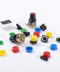 Electronics Component Starter Kit For Arduino And Raspberry Pi With Power Supply Module Jumper Wires Precision Potentiometer