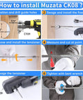 How to install Cable Railing Kit For Wood Posts With One Eighth Inch Wire Rope Swage Toggle Turnbuckle Hardware in T316 Stainless Steel
