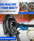 Drop Dead Simple Gimbal Bearing Puller And Installer Jig for Alpha Alpha One Mr Bravo OM C Cobra Volvo sterndrives in use.