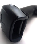 Front view of Ultra Compact 2D Barcode Scanner With USB Cable Renewed For Retail And Inventory, black, handheld device