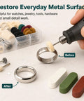 Check out this mega 237-piece Polishing Buffing Wheel Kit Perfect For Watch Jewelry And Metal Work. Comes With Rotary Accessories, Wool Cotton Felt Wheels Plus Extra Buffing Compounds For A Smooth Shine Every Time. Image shows polishing tool, buffing wheels, and polishing compounds.