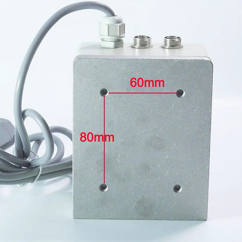 Shop Grade Heavy Duty Electric Belt Sander With 1200W Brushless Motor And 915X50mm Wide Belt Vertical Horizontal Polisher back view with dimensions.