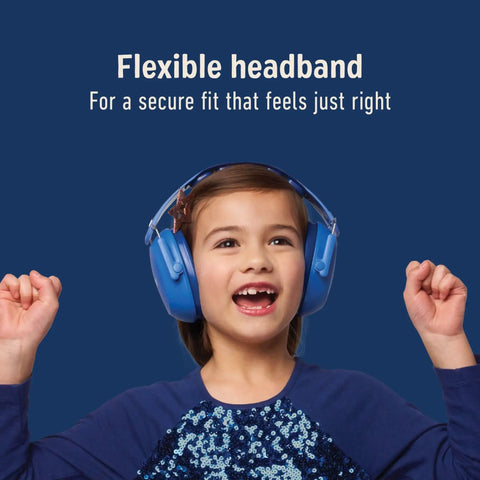 Kid Friendly Hearing Protection With Adjustable Headband, 22 dB NRR For Quiet Studying, Concerts, Fireworks, And Outdoor Fun