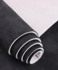 YOKKIP black suede headliner fabric roll with white foam backing