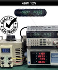 4 Pack LED Driver 40W Waterproof IP67 Power Supply 90V to 265V AC to 12V DC Constant Voltage testing equipment display