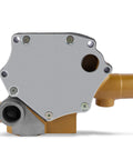 Built Tough Water Pump With Heavy Duty Seal Kit For Cummins Qsb3.3 Qsb4.5 showing side view with metal casing and connection points.