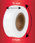 Heavy Duty Iron-On Fusing Web Fabric Adhesive For Quick, Strong Repairs And Fray Prevention - 3/4 Inch By 8 Yards roll
