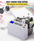 Tank Tough Electric Wire Stripper With Bright Digital Display For No Sweat Heat Shrink Cutting And Precision Cold Cable Trimming 300W Auto Tool, compact design for precision cutting.