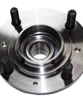 Rock Solid Rear Wheel Bearing Hub Assembly Pair 2Pc Plug Play Swap For 1991 Through 1992 Eagle Summit with four bolts.