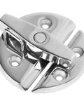 Tough As Nails Round Twist Latch Marine Grade 316 Stainless Steel Mirror Finish Turn Button Catch for Boats