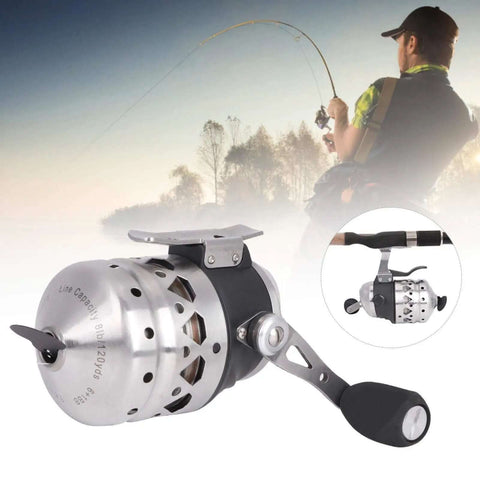 Durable Fishing Reel With 15Lb Line Capacity And Stainless Steel Metal Frame Six Plus One Bearings for freshwater and saltwater use