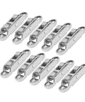 Heavy Duty Double Pulley For Sliding Doors And Windows Quiet Glide Roller Wheels Built Tough No More Squeaky Tracks Smooth As Butter. Set of ten metal pulleys.