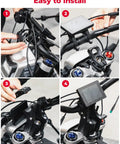 Step-by-step guide mounting Raised Four Inch Direct Mount Riser Stem For Surron Light Bee X160 X260 Talaria Sting XXX