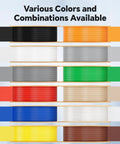 Various colors of Premium 1.75mm PETG Filament Two Kilogram Spool In Bold Brown Color for 3D printing.
