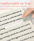 Hand using Six Pack Mini White Correction Tapes For Quick Corrections, Smooth Pull Out, Quick Dry, Aesthetic Cute Design