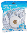 Plug In Lamp Holder With On Off Switch, E26 E27 Socket, 9.8 Feet 3m Extension Cord packaged in blue and white bag
