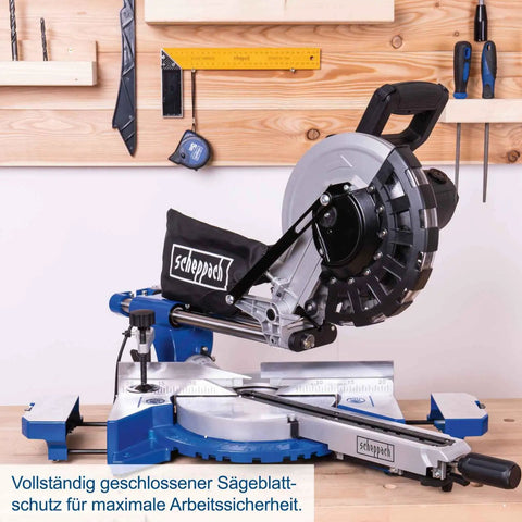 Heavy Duty Workhorse Circular Saw Featuring Knockout 2000 Watt Power Output And Slick Smooth Cutting Action For Toughest Job Site Rip And Crosscut Tasks on workbench with blade guard.