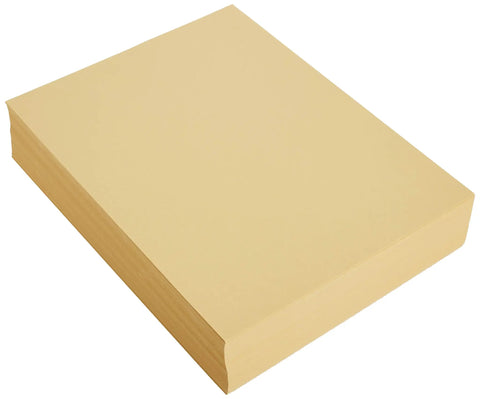 Goldenrod Colored Printer Paper 20Lb 8.5 By 11 Ream Of 500 Sheets Made In The USA Pastel Paper For Office And School Use Ideal For Clear Vivid Printouts And Presentations.