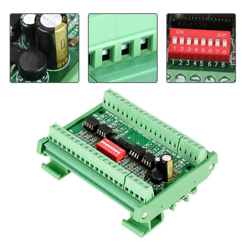 Eight Channel Bidirectional Logic Level Converter Module For 5V 24V Signals NPN PNP To NPN Translation With Optocoupler Isolation Safe GPIO