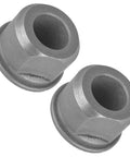 2 Pack Front Wheel Bushing Bearings Compatible With John Deere La145 La150 La155 La165 La175 E170 Lawn Tractors heavy duty metal bushings for axle repair