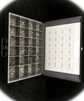 Socket Head Cap Screw Set 18-8 Stainless Steel Allen Bolts Assortment Kit For All-Purpose Hardware Fasteners in storage box