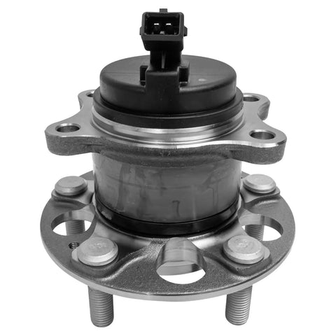 Heavy Duty Rear Wheel Hub Bearing Assembly Kit Pair Driver And Passenger Side Direct Fit Replacement Parts close-up view with connector.