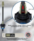 Portable Deionized Water System For Car Wash And Auto Detailing features a detailed control valve and seal ring setup.