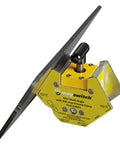 Magswitch Mini Multi-Angle Welding Magnet — side view; yellow housing with black on/off knob