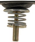 Universal Accelerator Pump Diaphragm for Carburetor engine repair with steel spring and mounting post for easy installation.